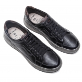 Sapatênis Masculino Democrata Denim Volp 151301 - PRETO