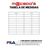 Tênis Masculino Fila Venture Tracer F01AT00065 - PRETO/LARANJA
