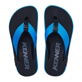 Chinelo Masculino Kenner Kivah 1300022 - PRETO/AZUL