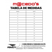 Chuteira Society Penalty Tornado 242286 - PRETO/VERMELHO