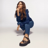 Sandália Feminino Piccadilly 370015 - PRATA