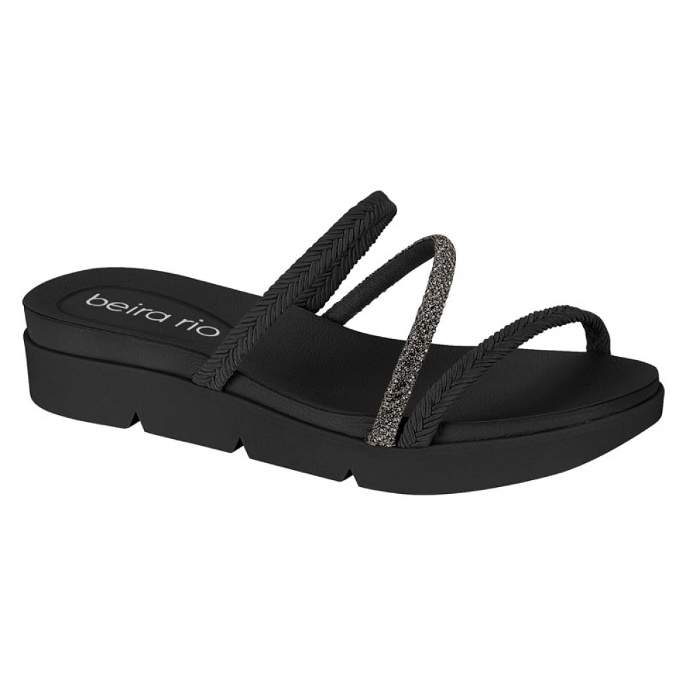 Tamanco Feminino Beira Rio 8387.533 - PRETO