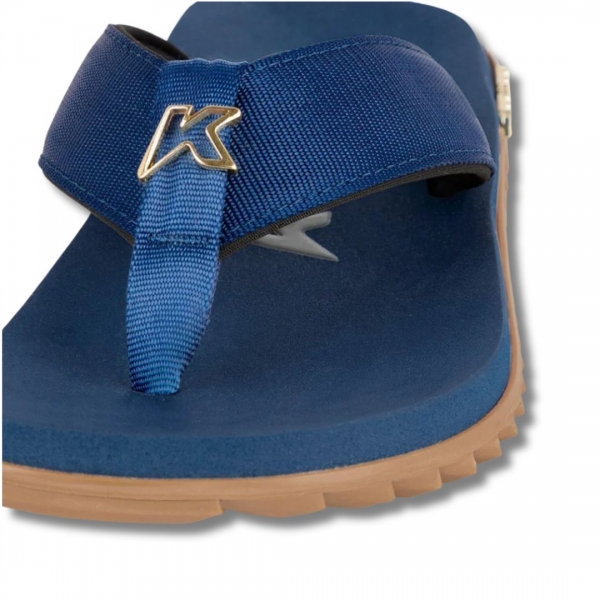 Chinelo Masculino Kenner Kivah 1300022 - MARINHO/BEGE