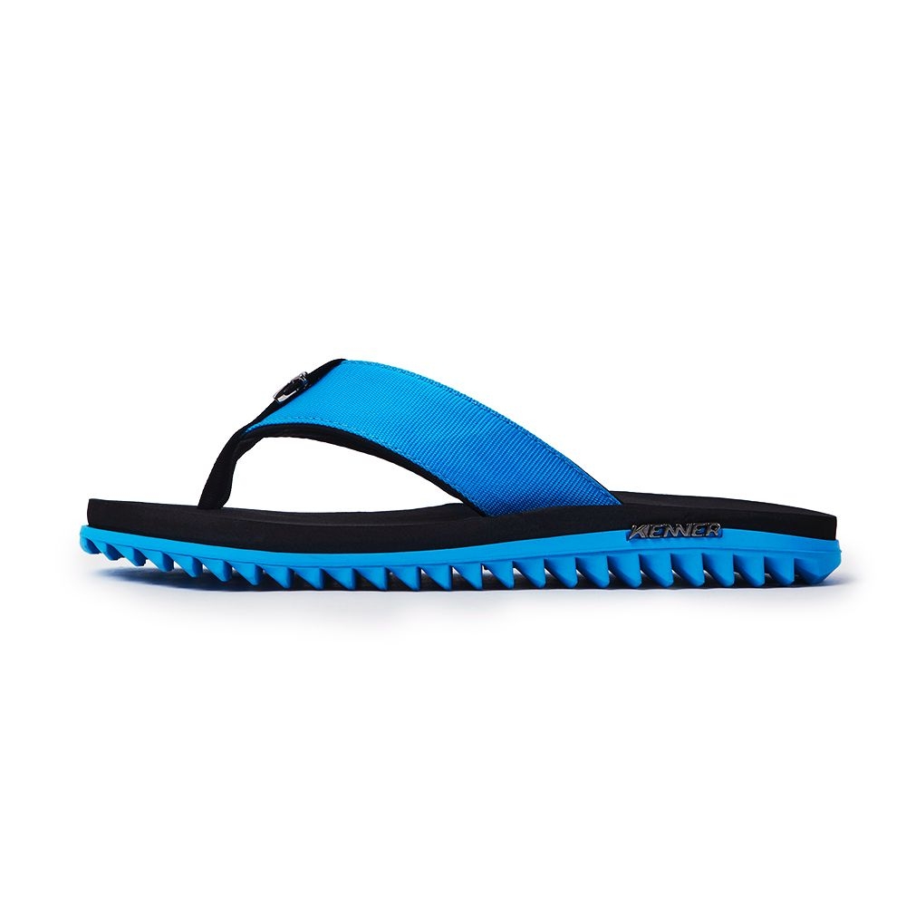 Chinelo Masculino Kenner Kivah 1300022 - PRETO/AZUL
