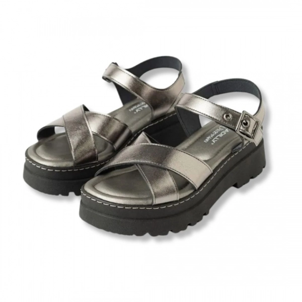 Sandália Feminino Piccadilly 370015 - PRATA
