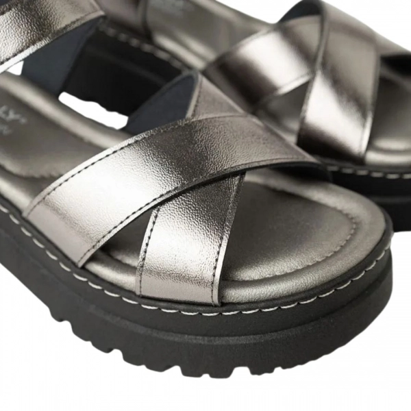 Sandália Feminino Piccadilly 370015 - PRATA