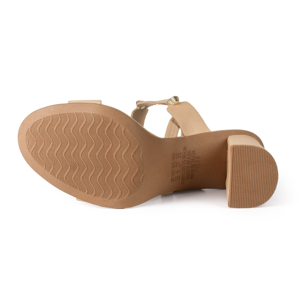 Sandália Feminino Dakota Y8762 - BEGE