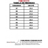 Sapatênis Masculino Democrata 245201 - PRETO