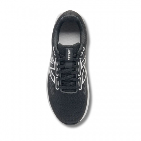 Tênis Unissex New Balance 413V3 - PRETO/BRANCO