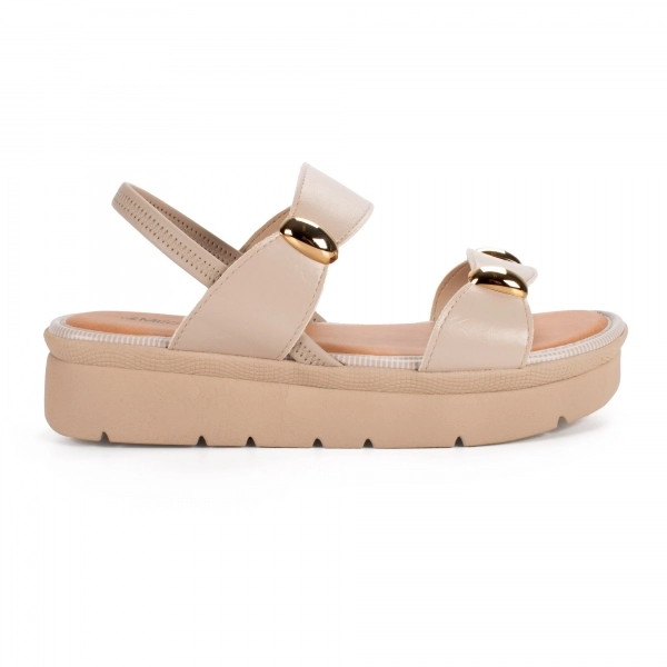Sandália Feminino Mississipi MF992 - MARFIM