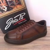 Sapatênis Masculino Jota Pe Maxx Light 82700 - MARROM