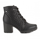 Bota Coturno Feminino Salto Bloco Dakota G9602 - PRETO