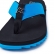 Chinelo Masculino Kenner Kivah 1300022 - PRETO/AZUL