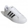 Tênis Masculino Adidas Grand Court 2 GW9195 - BRANCO/PRETO
