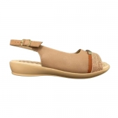 Sandália Feminino Piccadilly Slingback Camila 500380 - BEGE