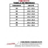 Sandália Rasteira Feminino Mississipi MF311 - GELO