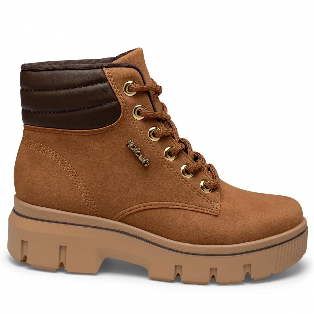 Bota Feminina Kolosh Foggia C3371 - CARAMELO