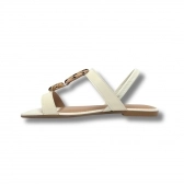 Sandália Rasteira Feminino Dakota Y9611 - BRANCO