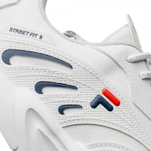 Tênis Masculino Fila Street F01TR00024 - BRANCO/MARINHO