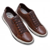 Sapatênis Masculino Democrata Denim Jay 151401 - MARROM