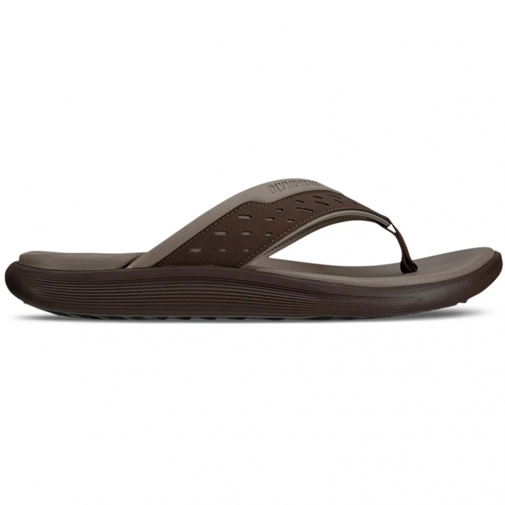 Chinelo Masculino Olympikus CARAIVA - MARROM/BEGE