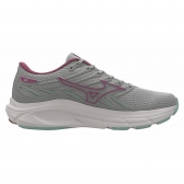 Tênis Feminino Mizuno Jet 8 101043043 - CINZA/BORDÔ