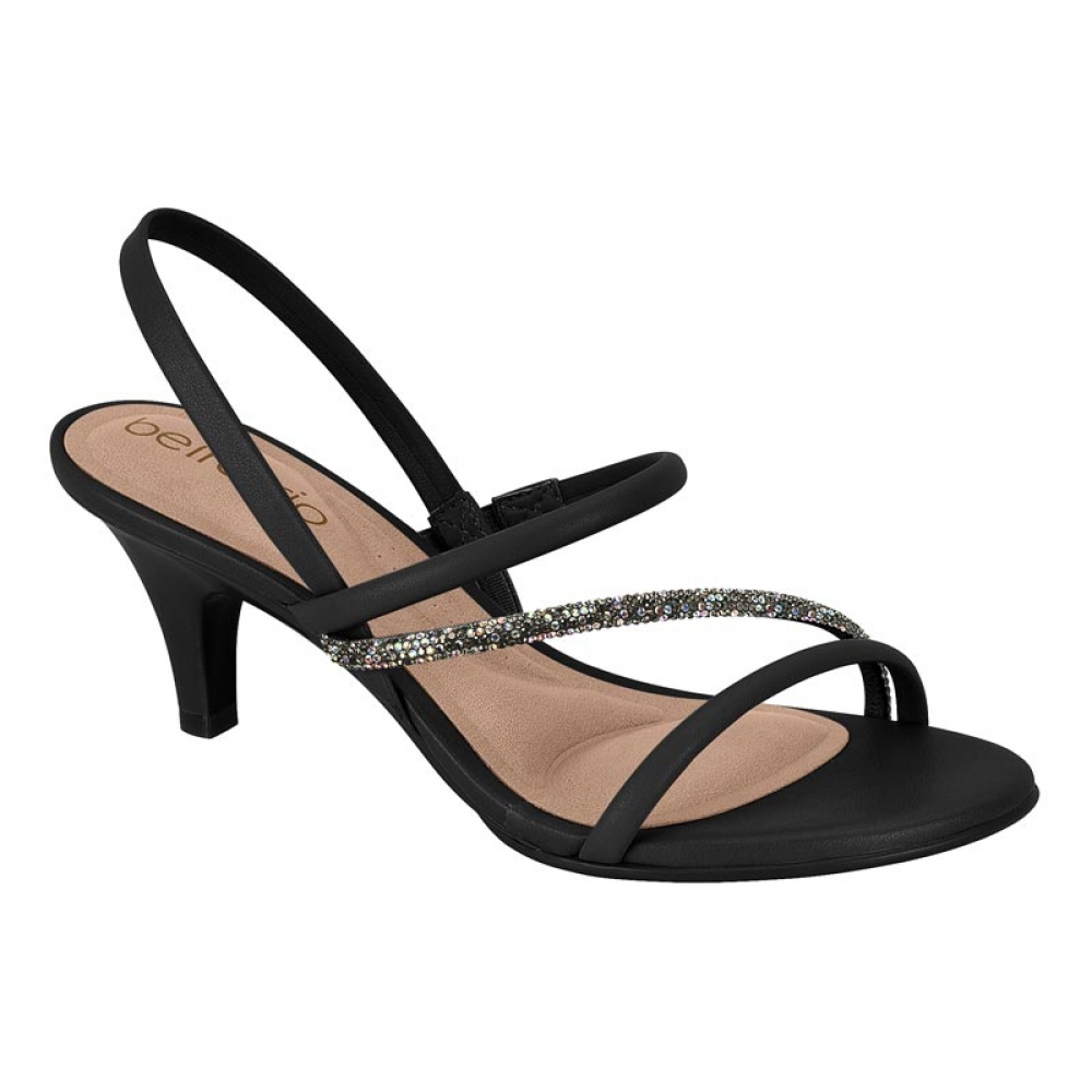 Sandália Feminino Beira Rio 8308.1432 - PRETO