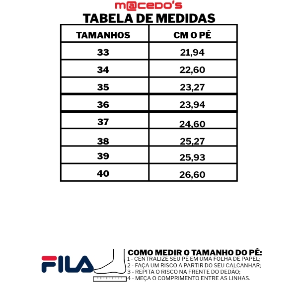 Tênis Feminino Fila Efecto 2 F02TR00099 - ROSE