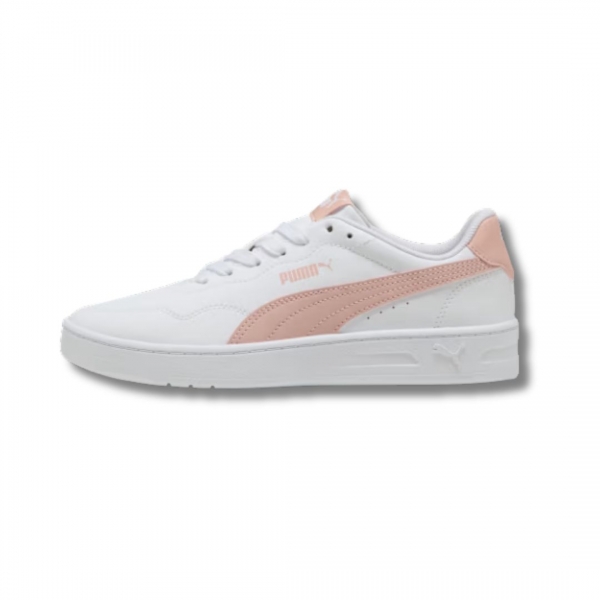 Tênis Feminino Puma Court Lally 404439 - BRANCO/ROSE