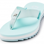 Chinelo Feminino Kenner Kyra Nylon 1000071 - BRANCO/AZUL