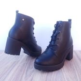 Bota Coturno Feminino Ramarim 2256101 - PRETO