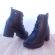 Bota Coturno Feminino Ramarim 2256101 - PRETO