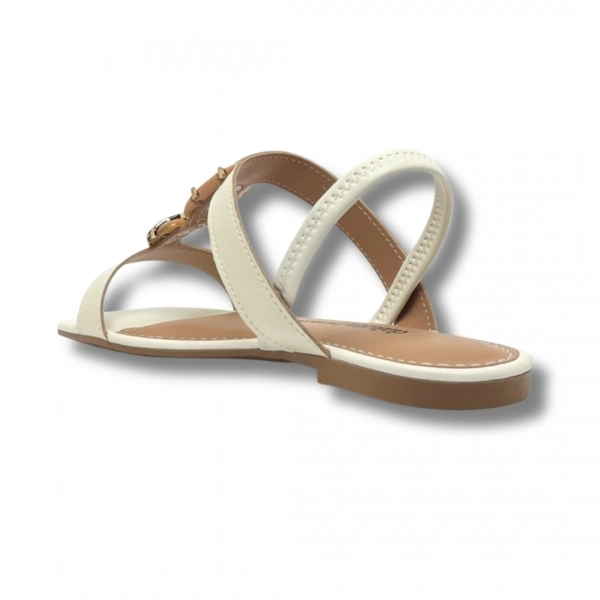 Sandália Rasteira Feminino Dakota Y9611 - BRANCO