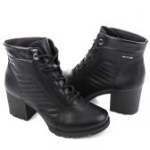 Bota Coturno Feminino Salto Bloco Dakota G5041 - PRETO