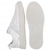 Sapatênis Masculino Democrata Denim Bold 122116 - BRANCO
